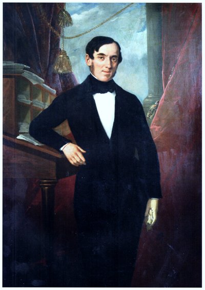 Portrait of Don Rafael Garmendia Luco by Raymond Auguste Quinsac Monvoisin